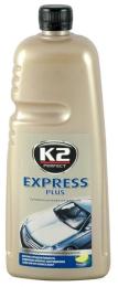 Автошампунь K2 Express Plus 1 л Yellow з воском (EK1410)