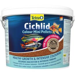 Корм Tetra Cichlid Colour Mini для невеликих цихлід для яскравості забарвлення гранули 10 л (201385_ord)
