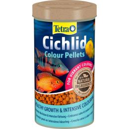 Корм Tetra Cichlid Colour для всіх цихлід для яскравості забарвлення гранули 500 мл (197404)