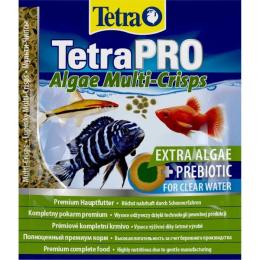 Корм сухий Tetra PRO Algae Multi-Crisps для травоїдних риб чипси з овочами 12 г (149397)