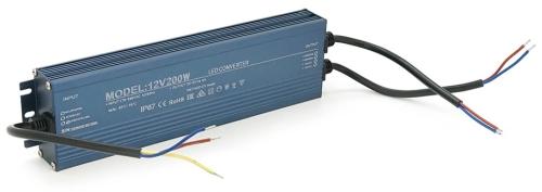 Імпульсний блок живлення Voltronic S-12-200 12V 200W, IP67, 250х29х65 мм