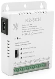 Імпульсний блок живлення Voltronic 12V-8A/8CH з регулюванням напруги 12/13,5/15V-8A/8CH по 1А, 8-ми канальний