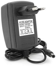 Імпульсний блок живлення Voltronic YM-0820 Black 8V 2А 16Вт штекер 5.5 / 2.5 довжина 0.9 м