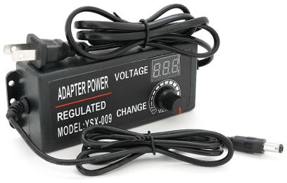 Імпульсний блок живлення Voltronic BPX-180-5A Black 3В-24В 3А штекер 5.5 / 2.5 довжина, LED, + перехідник