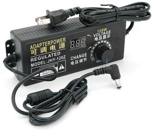 Імпульсний блок живлення Voltronic BPX-180-5A Black 3В-24В 5А штекер 5.5 / 2.5 довжина, LED, + перехідник