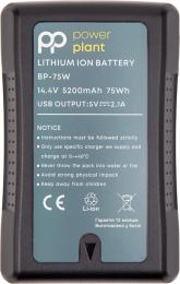 Акумулятор для фотоапарата PowerPlant Sony V-Mount BP-75W 5200mAh (CB971558)
