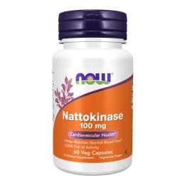 Натуральні добавки і екстракти Now Foods Nattokinase 100mg - 60 vcaps (2022-10-1328)