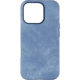 Чохол-накладка Gelius Apple iPhone 16 Pro Gelius Denim Case (MagSafe) Light Blue (00000103163)
