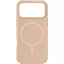 Чохол-накладка Apple iPhone 16 Pro Max Gelius Silicone Case (MagSafe) Thin Circle Desert Gold (00000103241)