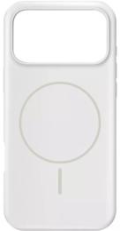 Чохол-накладка Apple iPhone 16 Gelius Silicone Case (MagSafe) Thin Circle White (00000103220)