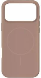 Чохол-накладка Apple iPhone 17 Gelius Silicone Case (MagSafe) Thin Circle New Brown (00000103253)