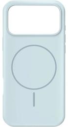 Чохол-накладка Apple iPhone 17 Gelius Silicone Case (MagSafe) Thin Circle New Sky Blue (00000103245)