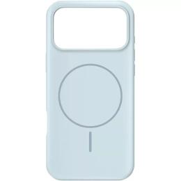 Чохол-накладка Gelius Apple iPhone 17 Pro Gelius Silicone Case (MagSafe) Thin Circle New Sky Blue (00000103255)
