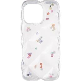 Чохол-накладка Apple iPhone 16 Pro Gelius Silicone Puffy Case Transparent Butterfly (00000101345)