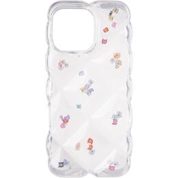 Чохол-накладка Apple iPhone 16 Gelius Silicone Puffy Case Transparent Butterfly (00000101343)