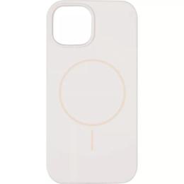 Чохол-накладка Gelius Apple iPhone 15 Gelius Silicone Case (MagSafe) Thin Circle Antique White (00000103184)