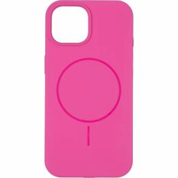 Чохол-накладка Apple iPhone 15 Gelius Silicone Case (MagSafe) Thin Circle Manyue Red (00000103189)