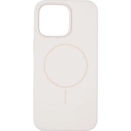 Чохол-накладка Gelius Apple iPhone 15 Pro Max Gelius Silicone Case (MagSafe) Thin Circle Antique White (00000103204)