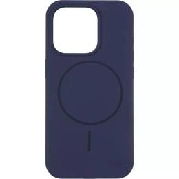 Чохол-накладка Gelius Apple iPhone 15 Pro Gelius Silicone Case (MagSafe) Thin Circle Sapphire Blue (00000103202)