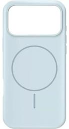 Чохол-накладка Apple iPhone 16 Gelius Silicone Case (MagSafe) Thin Circle New Sky Blue (00000103215)