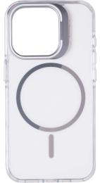 Чохол-накладка Apple iPhone 15 Pro Max Gelius Sofi Case Camera stand (MagSafe) White (00000101096)