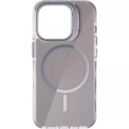 Чохол-накладка Apple iPhone 16 Pro Gelius Sofi Case Camera stand (MagSafe) Gray (00000101103)
