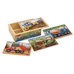 Пазл Melissa&amp;Doug MD3792 Будівельні машини 4 в 1 (