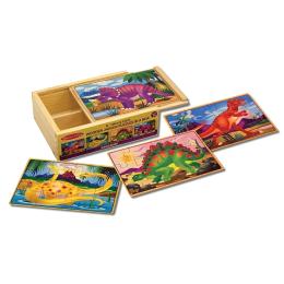 Пазл Melissa&amp;Doug MD3791 Динозаври 4 в 1