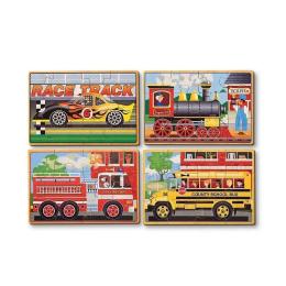 Пазл Melissa&amp;Doug MD3794 Машинки 4 в 1
