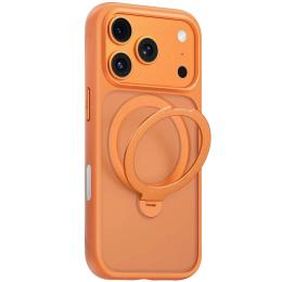 Чохол-накладка Apple iPhone 17 Pro Max/iPhone 18 Pro Max (6.9) Blueo Skin Friendly 360 with MagSafe Orange