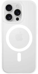Чохол-накладка Apple iPhone 16 Pro Max (6.9) Blueo Skin Friendly Frosted with Magnetic Fit White