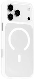 Чохол-накладка Apple iPhone 17 Pro/iPhone 18 Pro (6.3) Blueo Skin Friendly Frosted with Magnetic Fit White