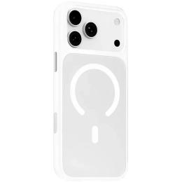 Чохол-накладка Apple iPhone 17 Pro Max/iPhone 18 Pro Max Blueo Skin Friendly Frosted with Magnetic Fit White