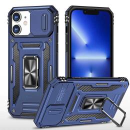 Чохол-накладка EpiK Apple iPhone 11 (6.1) EpiK Camshield Army Ring Navy (00000062783_5)