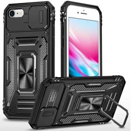Чохол-накладка EpiK Apple iPhone 7/8/SE (2020) (4.7) EpiK Camshield Army Ring Black (00000068265_6)