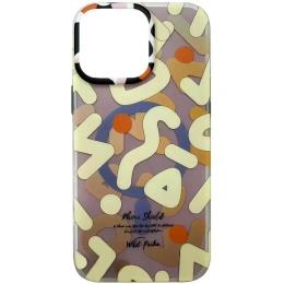 Чохол-накладка EpiK Apple iPhone 16 Pro (6.3) EpiK TPU Pastel Chaos with Magnetic Fit Beige (00000081242_1)