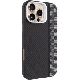 Чохол-накладка EpiK Apple iPhone 16 Pro (6.3) EpiK TPU Pixel Craft with Magnetic Fit Carbon (00000081431_1)