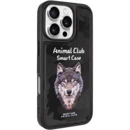 Чохол-накладка EpiK Apple iPhone 16 Pro Max (6.9) EpiK TPU+PC Animal Club Black (00000082647_1)