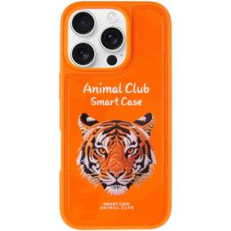 Чохол-накладка EpiK Apple iPhone 16 Pro Max (6.9) EpiK TPU+PC Animal Club Hermes Orange (00000082647_3)