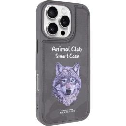 Чохол-накладка EpiK Apple iPhone 16 Pro Max (6.9) EpiK TPU+PC Animal Club Titanium Gray (00000082647_5)