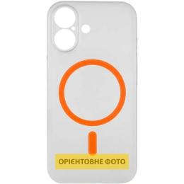 Чохол-накладка Apple iPhone 16 (6.1) EpiK PC Slim Matte with Magnetic Fit (camera button) Orange (00000087016_2)
