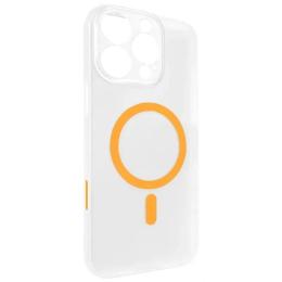 Чохол-накладка EpiK Apple iPhone 16 Pro Max (6.9) EpiK PC Slim Matte with Magnetic Fit (camera button) Orange (00000087018_1)