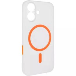 Чохол-накладка EpiK Apple iPhone 17 (6.3) EpiK PC Slim Matte with Magnetic Fit (camera button) Orange (00000087019_1)