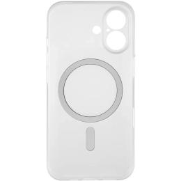 Чохол-накладка EpiK Apple iPhone 17 (6.3) EpiK PC Slim Matte with Magnetic Fit (camera button) White (00000087019_2)