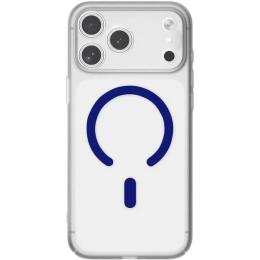 Чохол-накладка EpiK Apple iPhone 17 Pro (6.3) EpiK PC Slim Matte with Magnetic Fit (camera button) Blue (00000087021_3)