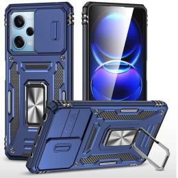 Чохол-накладка EpiK Xiaomi Redmi 12/Poco M6 Pro 5G EpiK Camshield Army Ring Navy (00000068272_5)