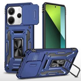 Чохол-накладка EpiK Xiaomi Redmi Note 14 4G (Int. version)/Redmi Note 14 5G EpiK Camshield Army Ring Navy (00000079891_5)