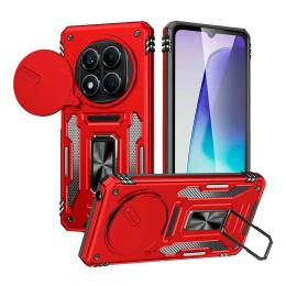 Чохол-накладка Xiaomi Redmi Note 14 Pro 4G/5G / 14 Pro Plus / Poco X10 EpiK Camshield Army Ring Red (00000078886_3)