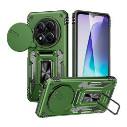Чохол-накладка EpiK Xiaomi Redmi Note 14 Pro 4G/5G / 14 Pro Plus / Poco X9 EpiK Camshield Army Ring Army Green (00000078886_4)