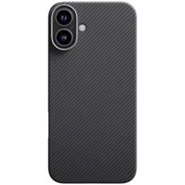 Чохол-накладка EpiK Apple iPhone 17 (6.3) EpiK PC Carbon Protection Slim with Magnetic Fit Black (00000085095_1)